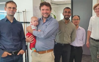 1st day in the Securecom Office for this “YoungSTAR!”