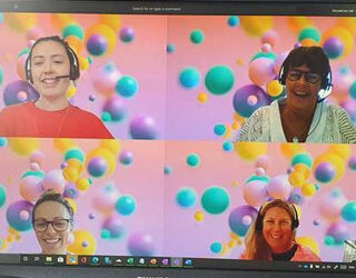 Some fun with Microsoft Teams background